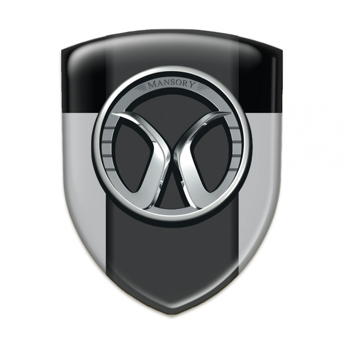 Mansory Emblem Exterior Grey Black Model 