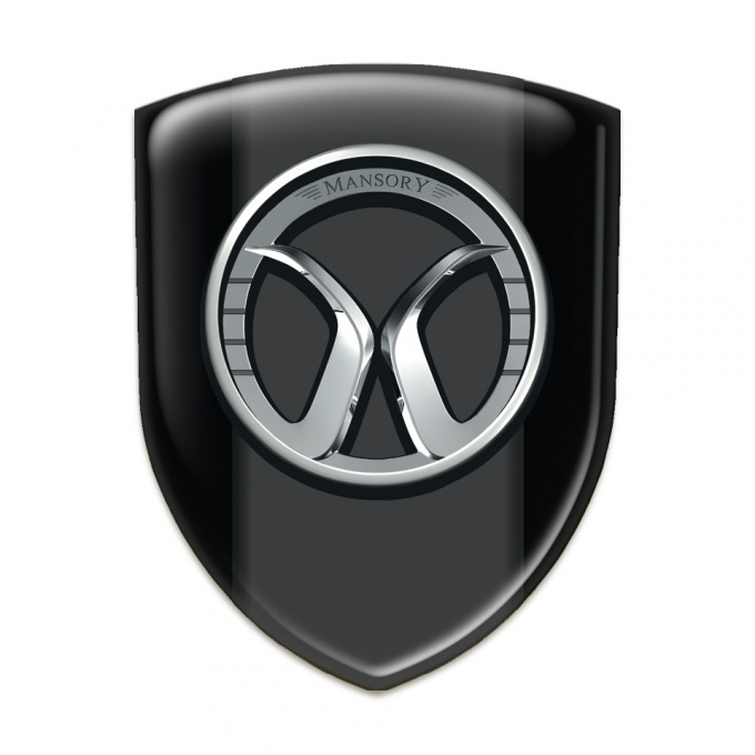 Mansory Emblem Interior High Quality  Black Model 