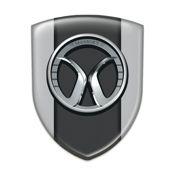 Mansory Car Accessories Badge Grey Model 