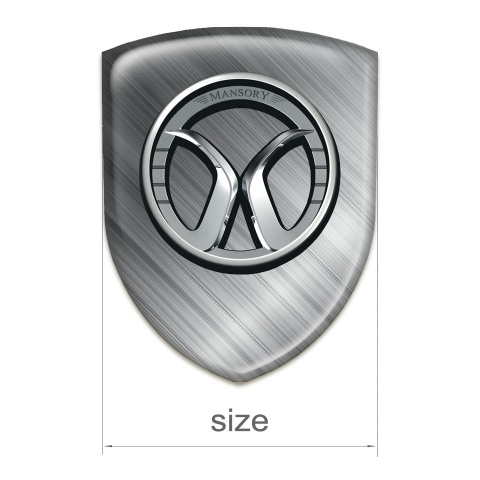 Mansory Silicone Shield Polished Metal Model 