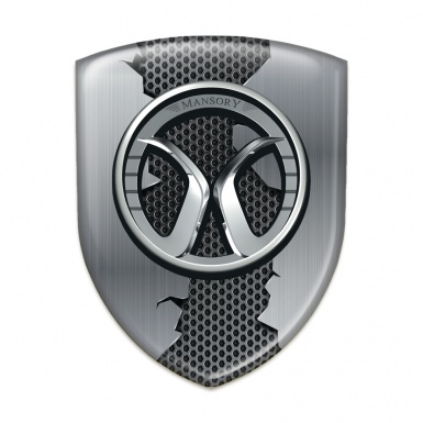 Mansory Domed Emblem Torn Metal Model 