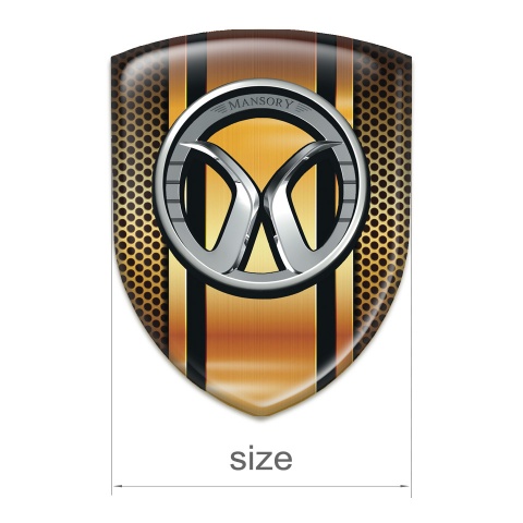 Mansory Emblem Interior Copper Design Model 