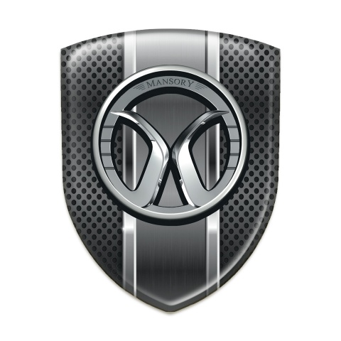 Mansory Silicone Shield dark Mesh with Central Panel Model 