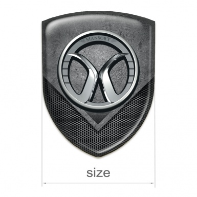 Mansory Resin Sticker Scratched stone Model 
