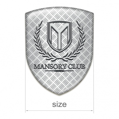 Mansory  Emblem Exterior Grid Effect Classic Logo 
