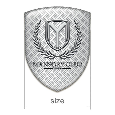 Mansory  Emblem Exterior Grid Effect Classic Logo 