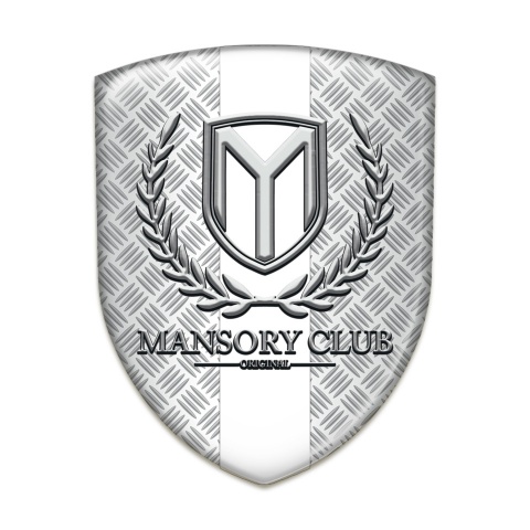 Mansory Emblem Interior Mesh Effect with White ribbon 