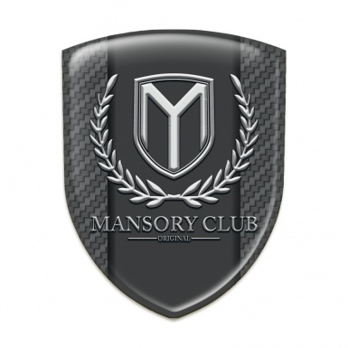 Mansory Resin Sticker Dark Grey Carbon Variant 
