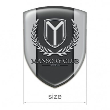 Mansory Silicone Shield Grey Stylish Pattern 