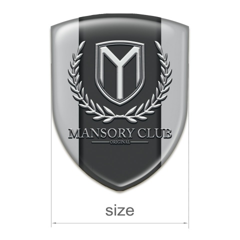 Mansory Silicone Shield Grey Stylish Pattern 