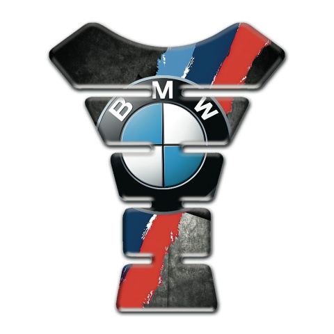 BMW Tank Pad Protector Silicone Sticker Graphite Style