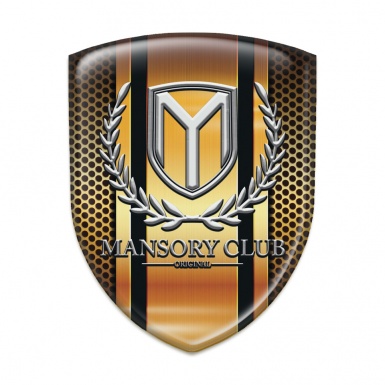 Mansory Auto Emblem Copper Details pattern 