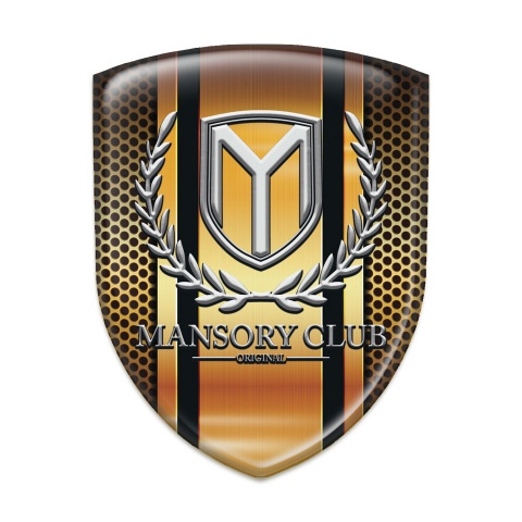 Mansory Auto Emblem Copper Details pattern 