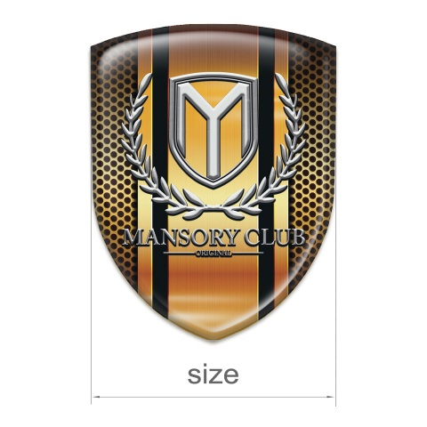 Mansory Auto Emblem Copper Details pattern 