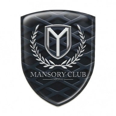 Mansory Emblem Exterior 3D Grid Pattern 