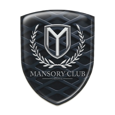 Mansory Emblem Exterior 3D Grid Pattern 