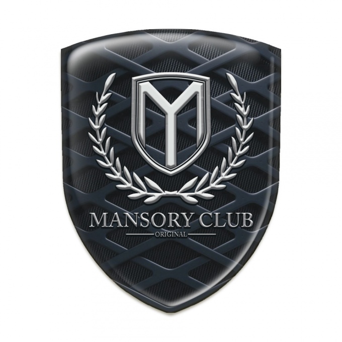 Mansory Emblem Exterior 3D Grid Pattern 