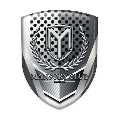 Mansory Car Interior Badge Metal Mask Effect