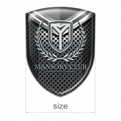 Mansory Silicone Badge Silicone Badge Pattern