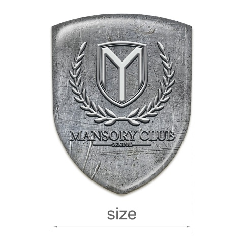 Mansory Resin Sticker Stone Effect Pattern 