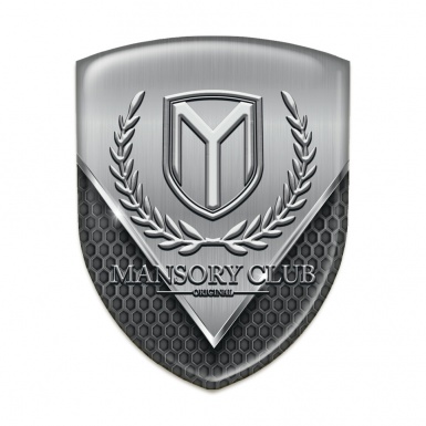 Mansory Emblem Exterior Aluminium Sheet Pattern 