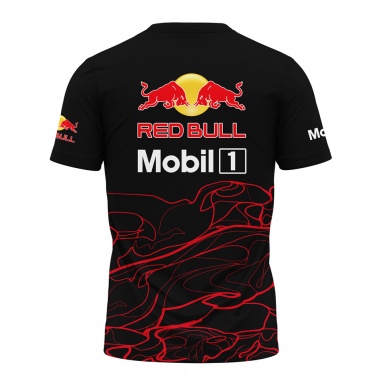 Red Bull T-shirt Racing Black Red Edition