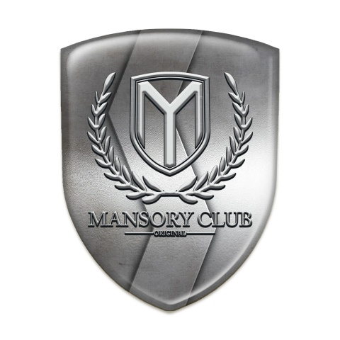 Mansory Emblem Interior S Shape Metal Pattern 