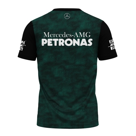 Mercedes T-shirt Formula 1 Artwork Green
