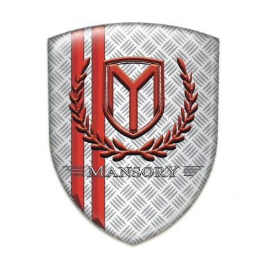 Mansory Resin Sticker Mesh effect with Red Lines Edition 