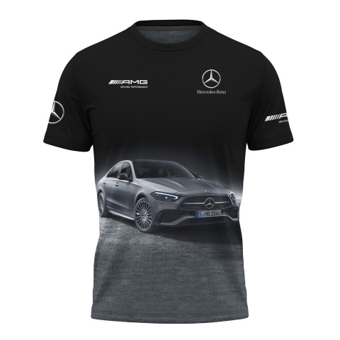 Mercedes T-shirt AMG Monochrome Artwork Edition