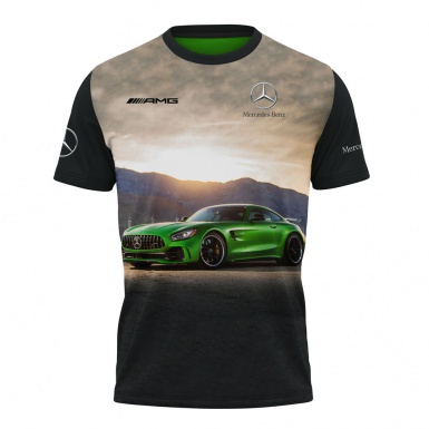 Mercedes T-shirt AMG Multicolour Artwork Edition