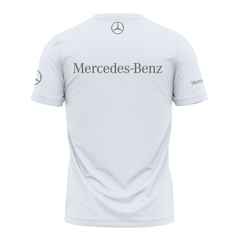Mercedes T-shirt AMG Artwork White Edition