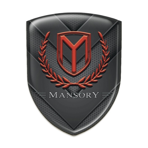 Mansory Emblem Interior Dark V Shape Elements Effect 