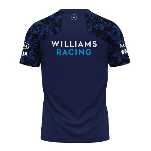 Mercedes T-shirt Williams Racing Navy Blue Edition