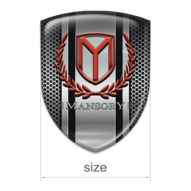 Mansory Emblem Badge Logo Stylish Version 