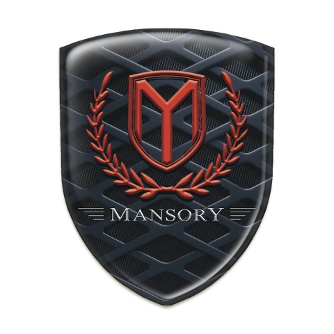 Mansory Emblem Exterior 3D Grid Effect 