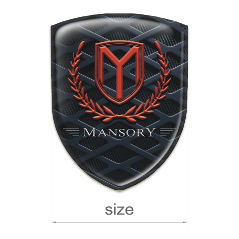 Mansory Emblem Exterior 3D Grid Effect 