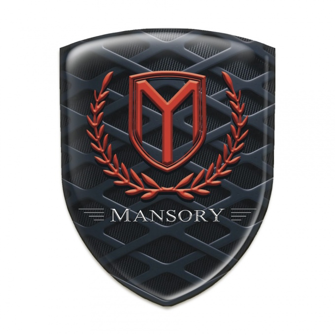 Mansory Emblem Exterior 3D Grid Effect 