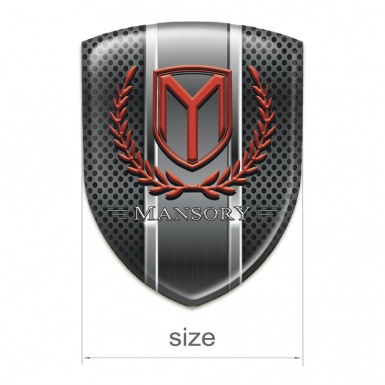 Mansory Car Accessories Badge Racing Edition 