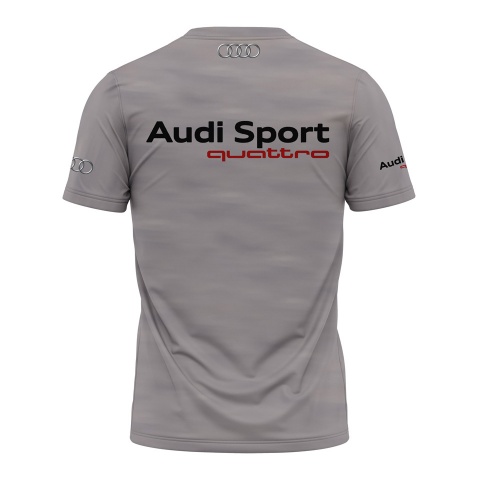 Audi Sport Quattro T-shirt Grey