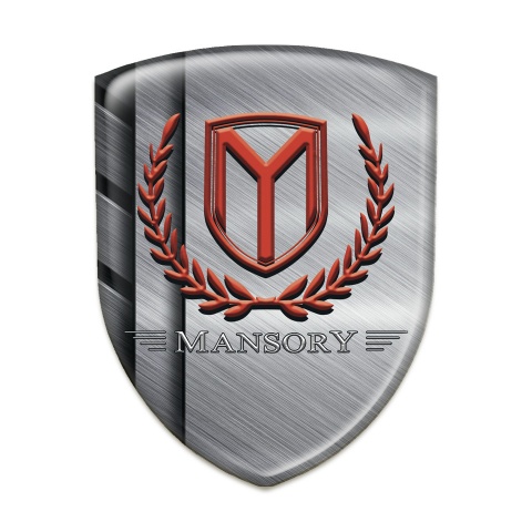 Mansory Tuning Emblem Steel Slabs Design 