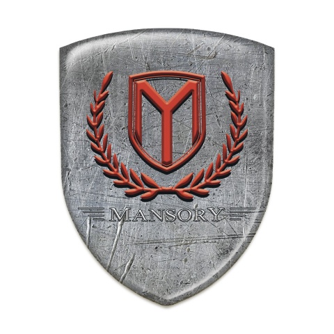 Mansory Self Adhesive Emblem Logo Stone Effcet