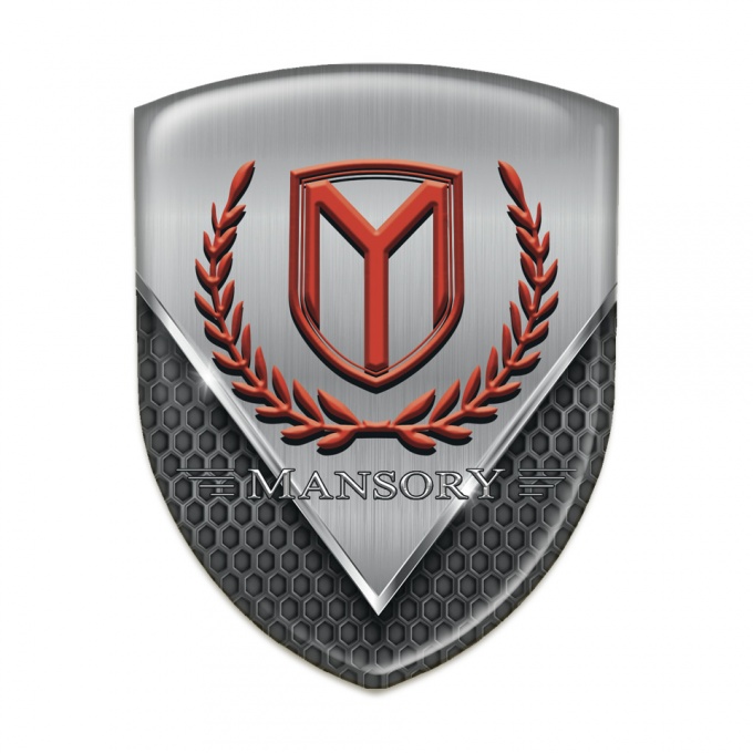 Mansory Silicone Emblem Aluminium Sheet Design 