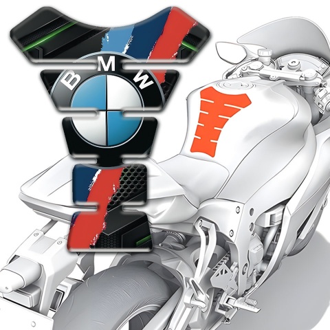 BMW Tank Pad Protector Silicone Sticker High End Design 