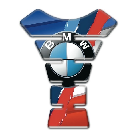 BMW Tank Guard Pads Blue Red Nuance 
