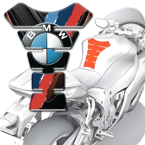 BMW Tank Guard Pads Stylish Decoration 