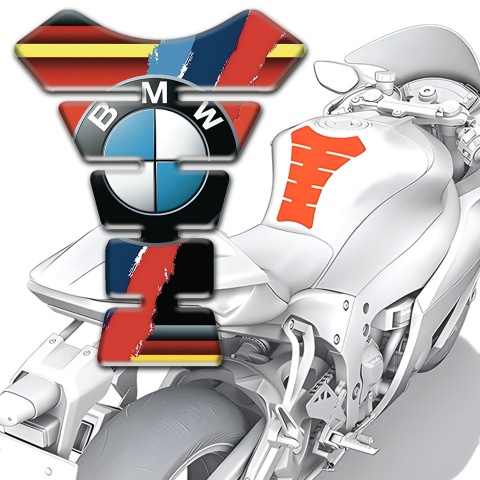 BMW Tank Guard Pads Multicolored edition 