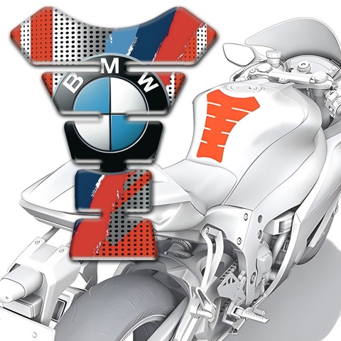 BMW Tank Pad Protector Stylish Perforated Vision 