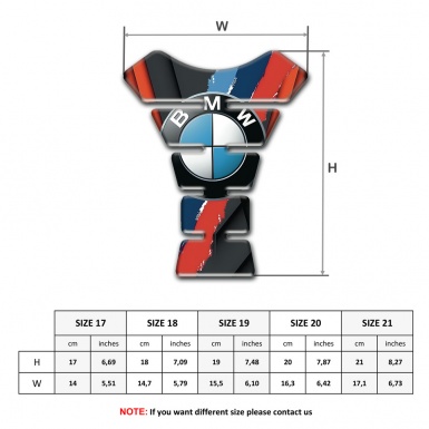 BMW Tank Guard Pads Unique Variant