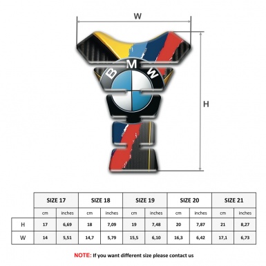 BMW Tank Guard Pads Anti Slip Sticker best Vision